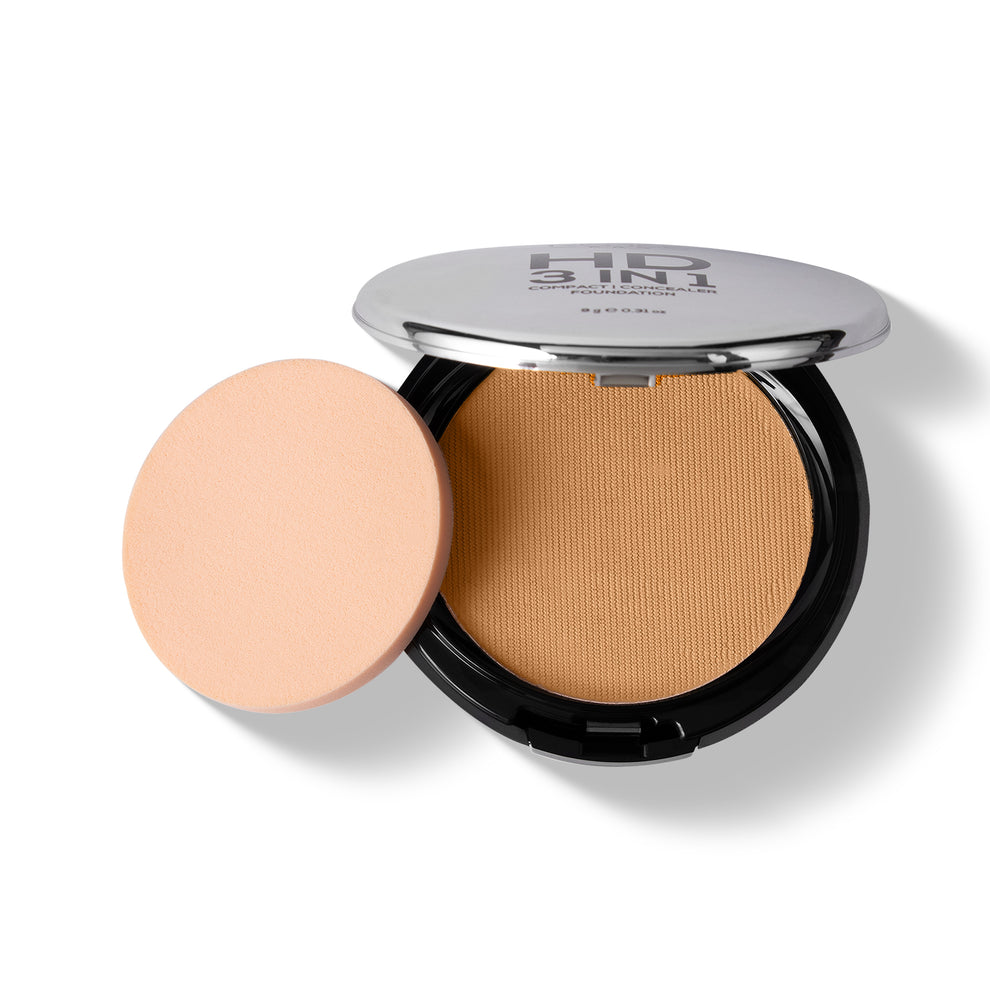 RENEE Pro HD 3-IN-1 Compact, Works as Concealer, Foundation & Powder With SPF 20 (Gres)