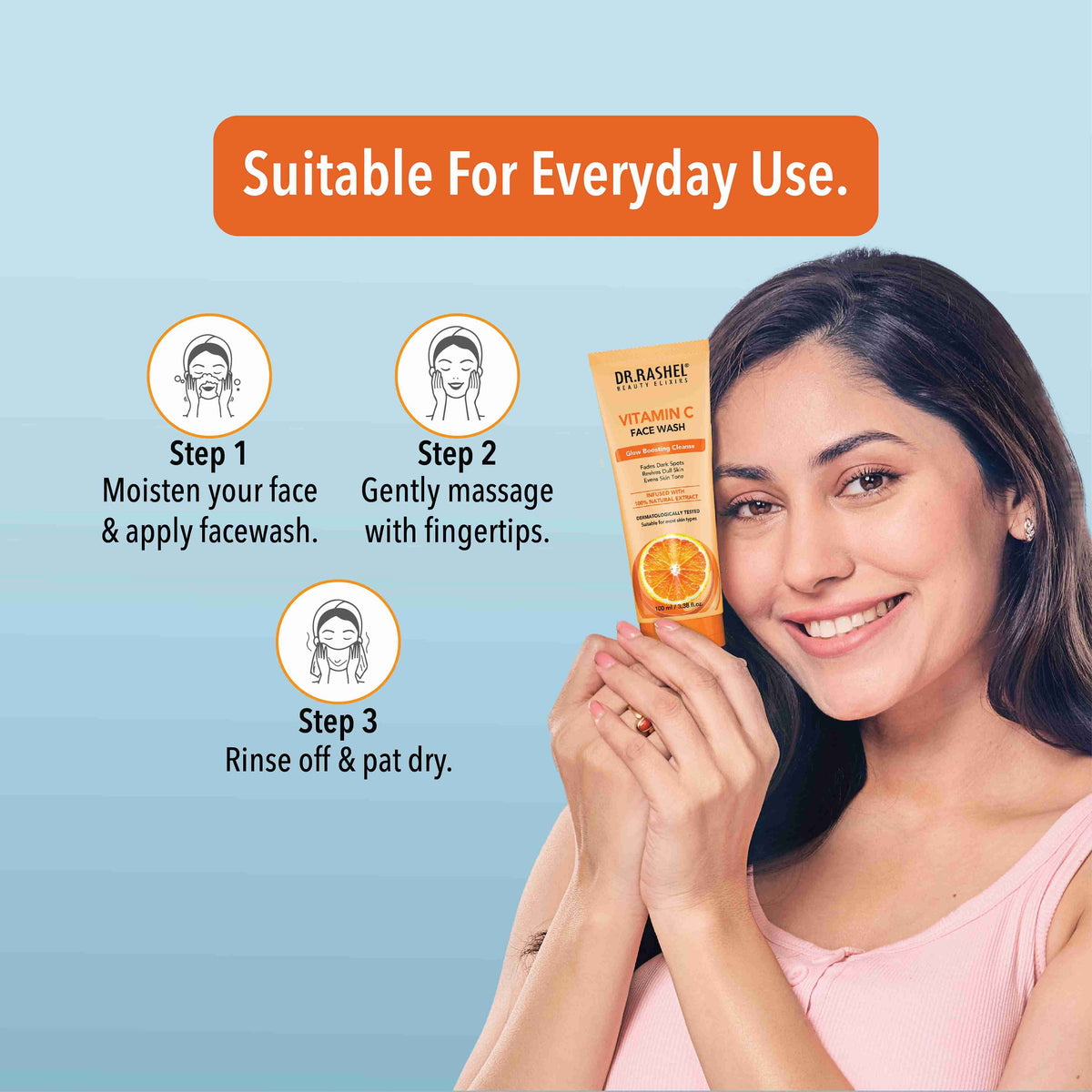 Dr Rashel Vitamin C Face Wash 50ml