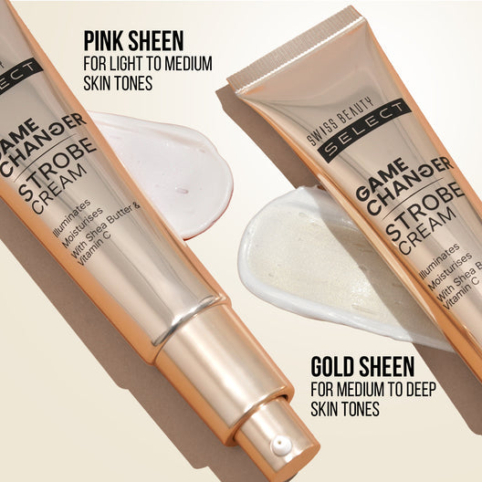 Swiss Beauty Select Game Changer Strobe Cream (Gold Sheen)