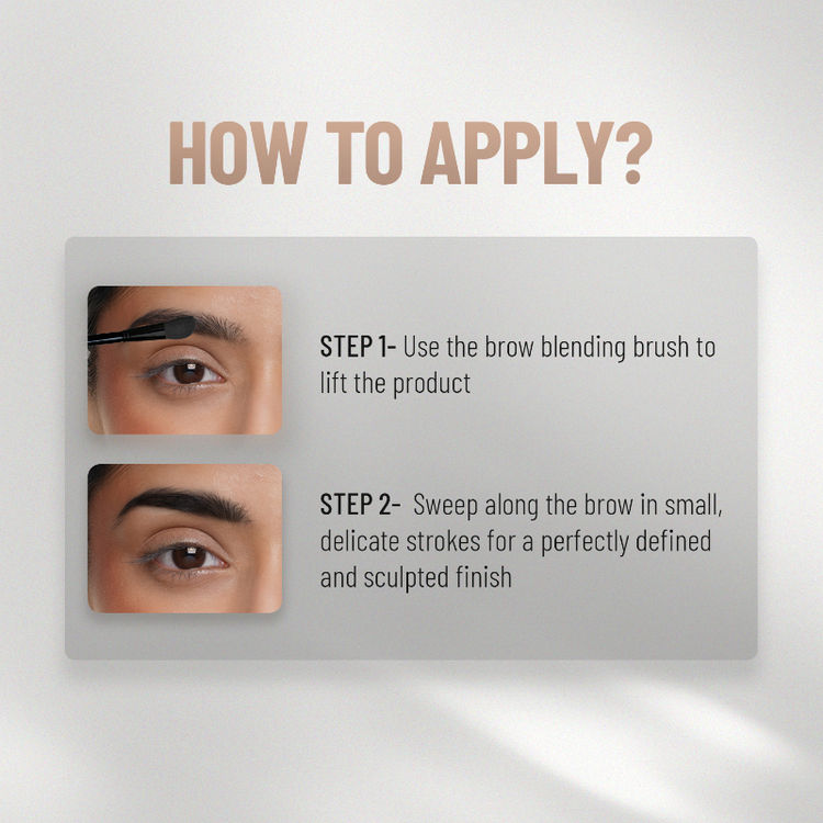 Swiss Beauty
Shape My Brows - Shade 01
(5gm)