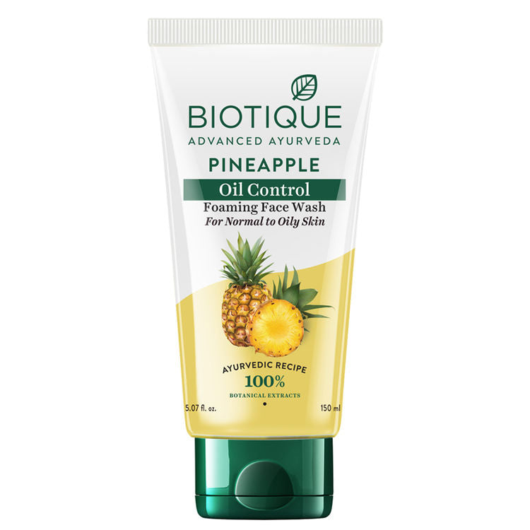 Biotique Bio Pineapple Oil Control Foaming Face Wash (150ml)