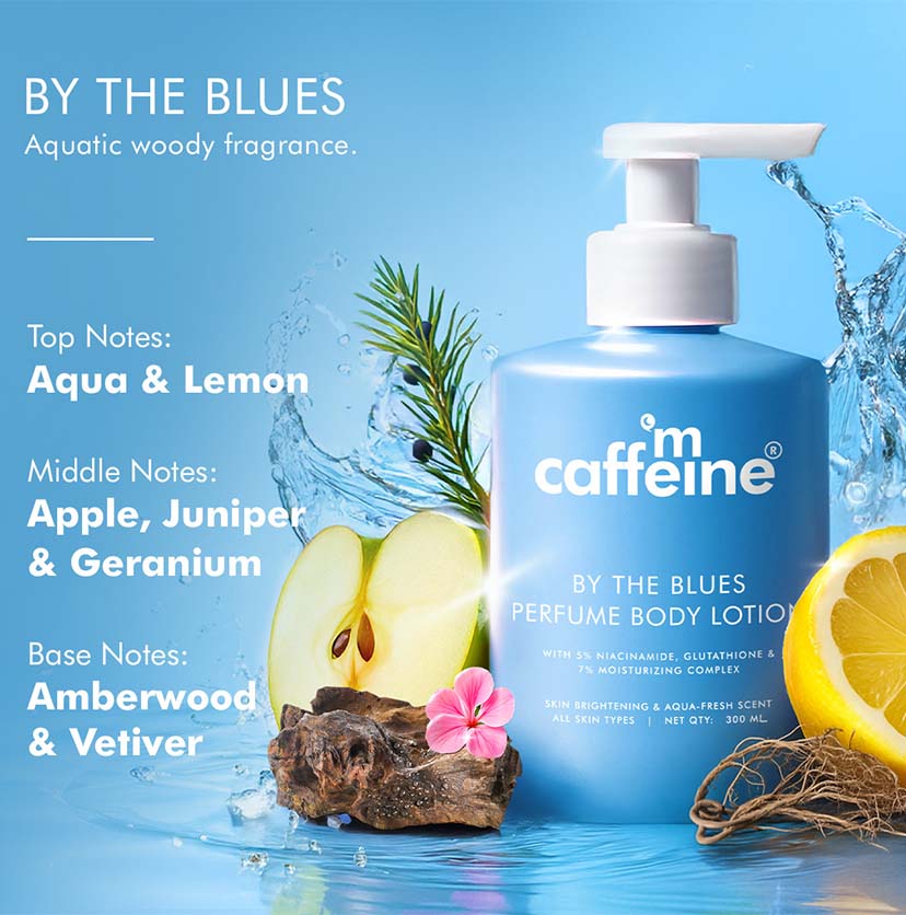 Mcaffeine By the Blues Brightening Perfume Body Lotion - 300ml