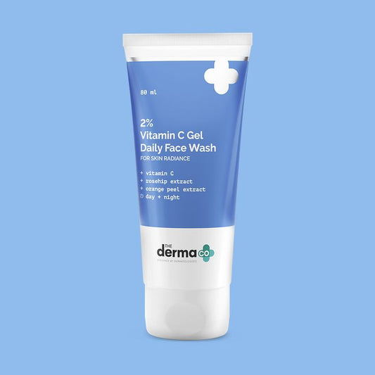 The Derma Co 2% Vitamin C Gel Daily Face Wash 80ml
