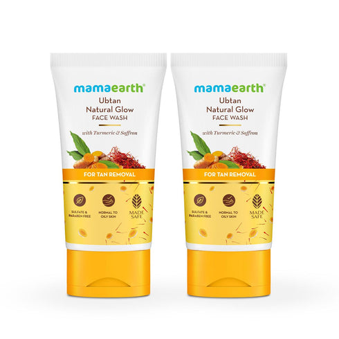 Mamaearth Ubtan Face Wash 150 ml (Pack of 2)