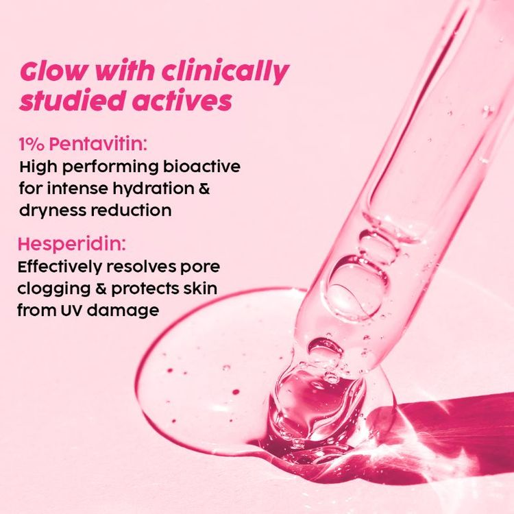 Plix 23% Vitamin C Guava Face Serum With Hyaluronic Acid & Pentavitin For Glowing Complexion