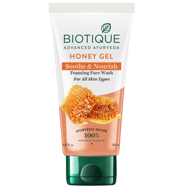 Biotique Honey Gel Soothe & Nourish Foaming Face Wash
(150ml)