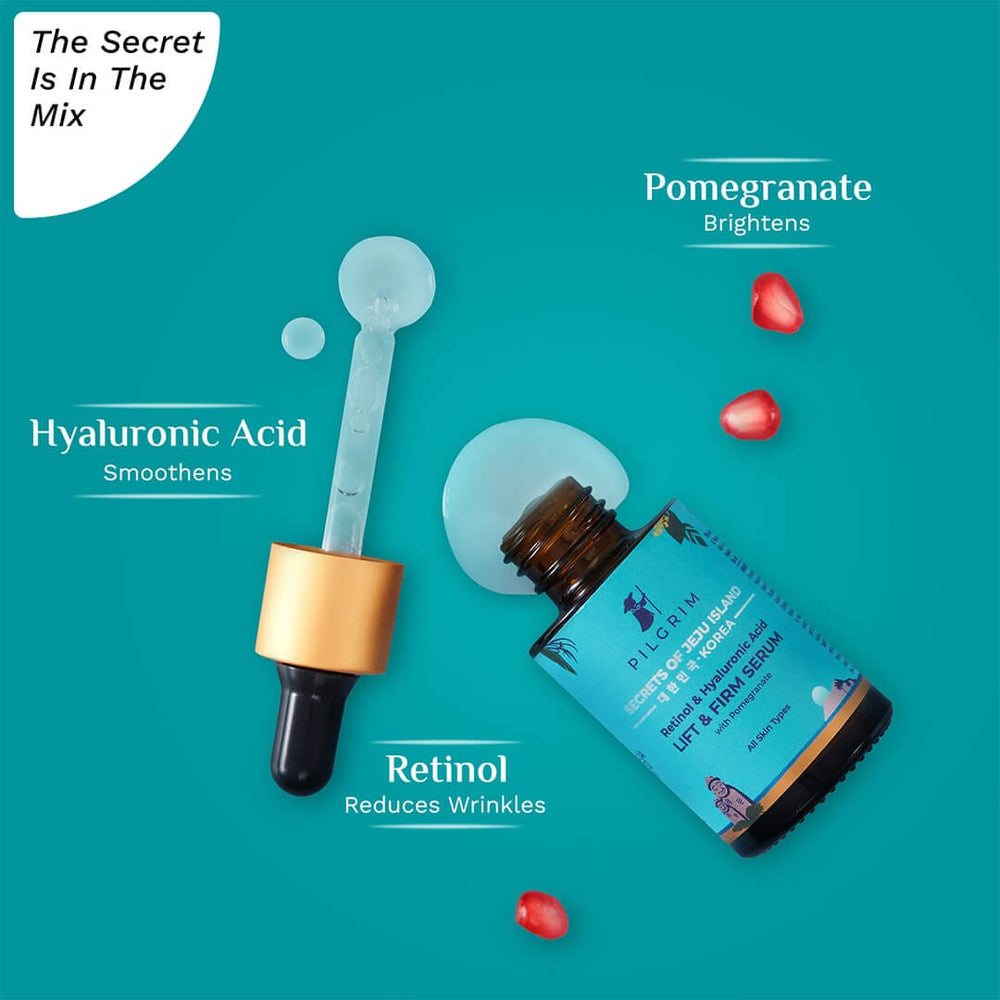 Pilgrim Retinol & Hyaluronic Acid Lift & Firm Serum