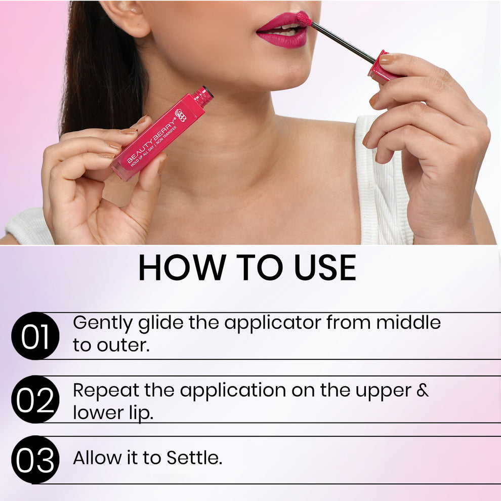 Beauty Berry Hold Up All Day Non Transfer Lipstick / 14 Ruby True