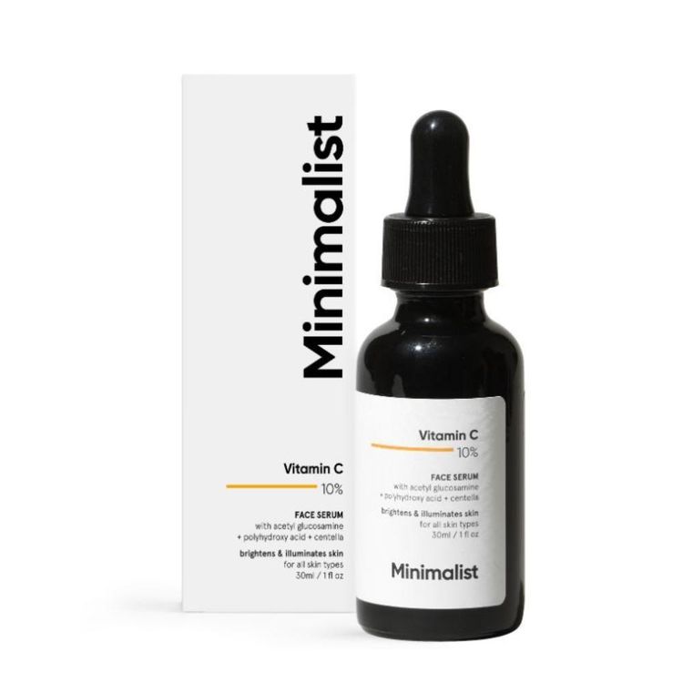 Minimalist 10% Vitamin C Serum For Face For Glowing Skin
(30ml)