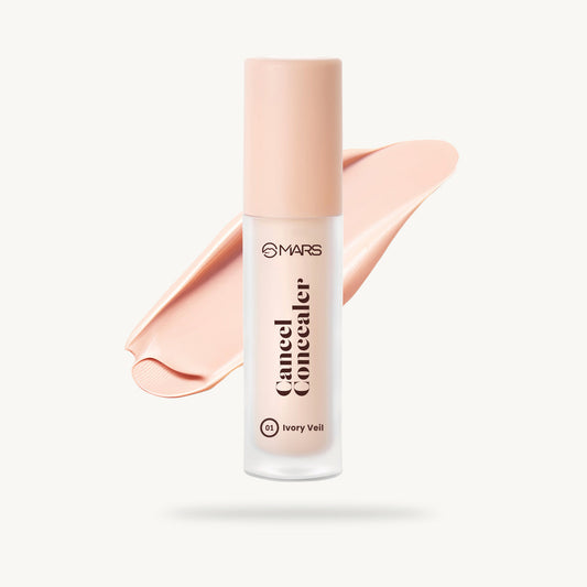 Mars Cancel Concealer | Liquid Concealer (01- ivory veil)