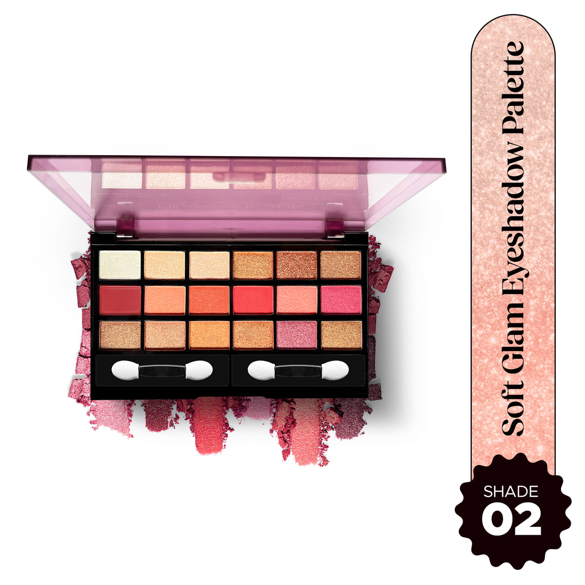 Hilary Rhoda Soft Glam Eyeshadow Palette (Multicolour 02)