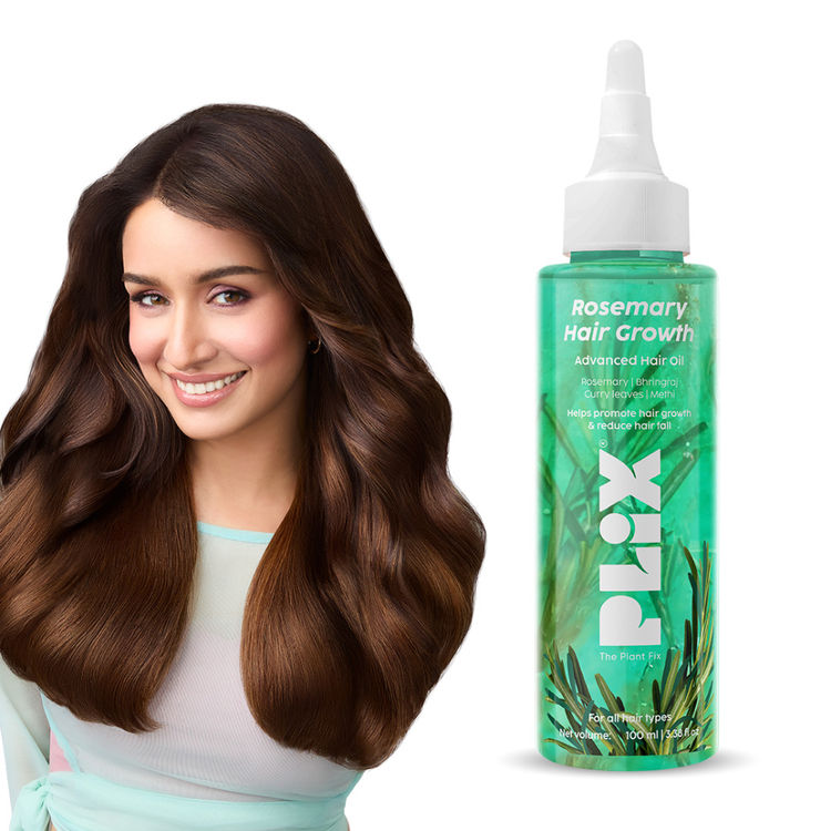 Plix Rosemary Hair Growth Advanced Hair Oil
(100ml)