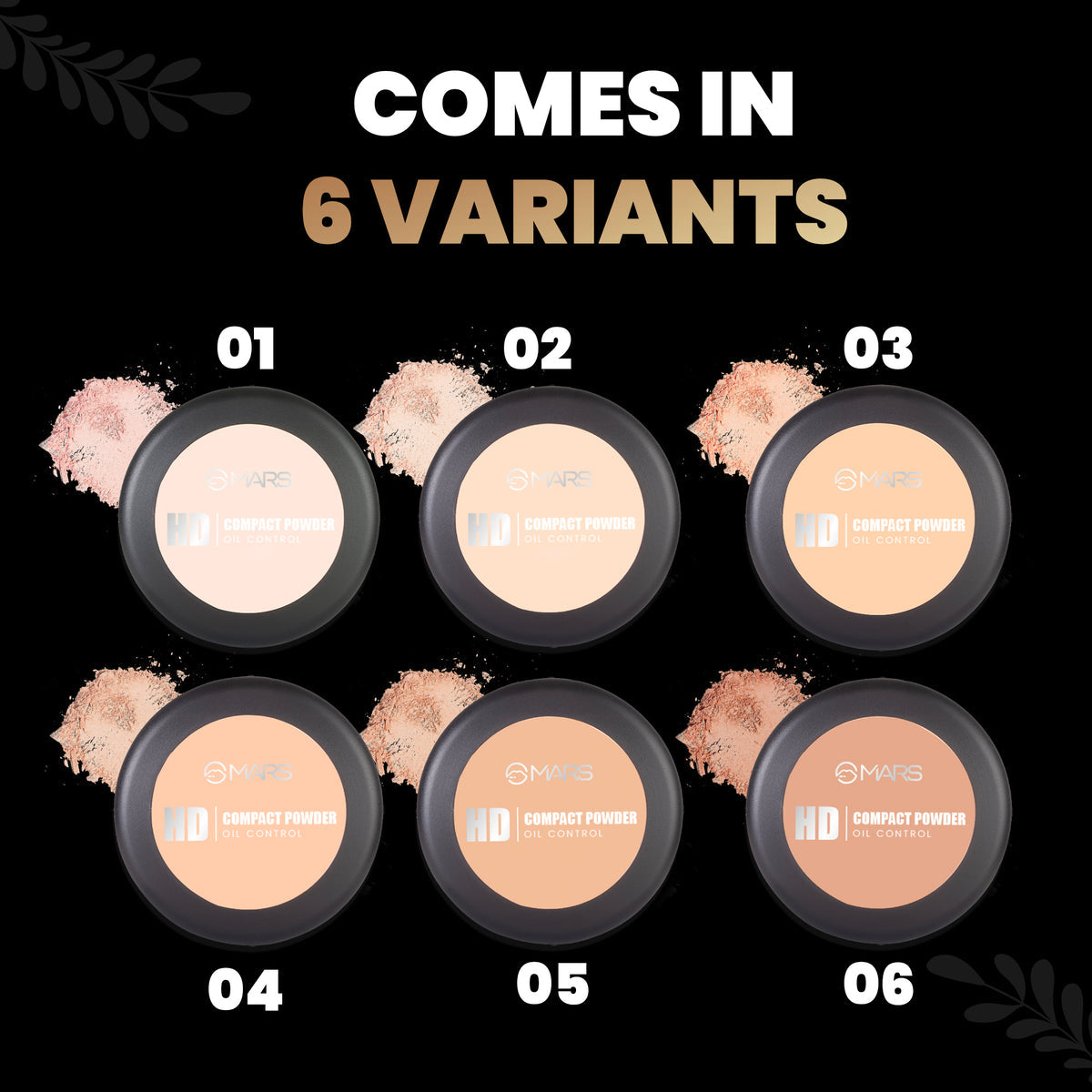 Mars HD Compact Powder | Oil Control (01-icing)