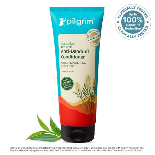 Pilgrim Australian Tea Tree Anti-Dandruff Conditioner
Smoothens & Protects Dandruff-Prone Hair
