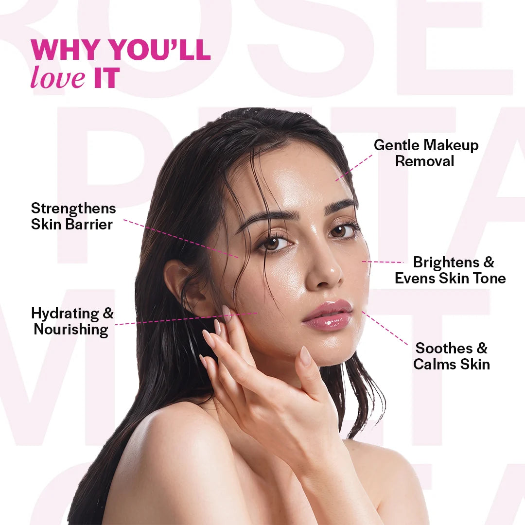 Suroskie Rose Petal Melt Cleanser (50ml)