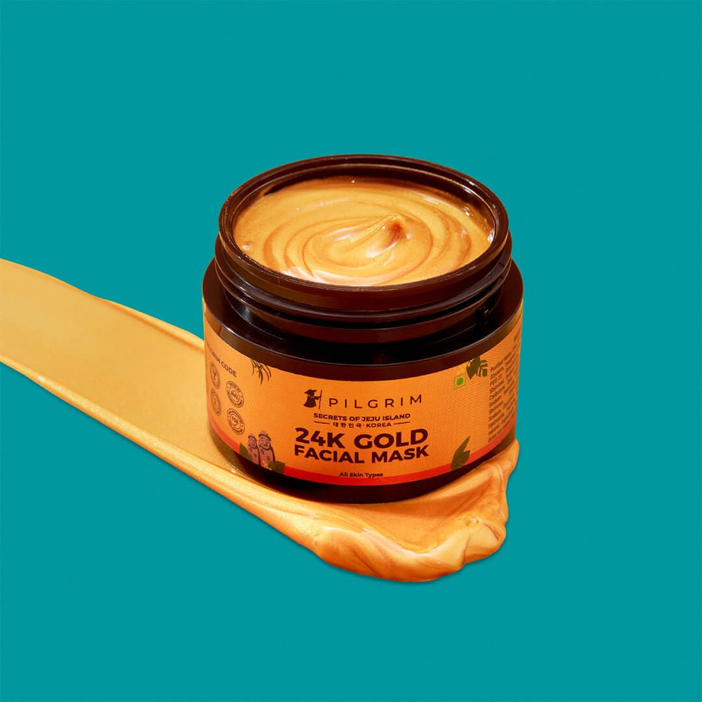 Pilgrim 24K Gold Facial Mask -50gm
Make The Golden Glow Yours