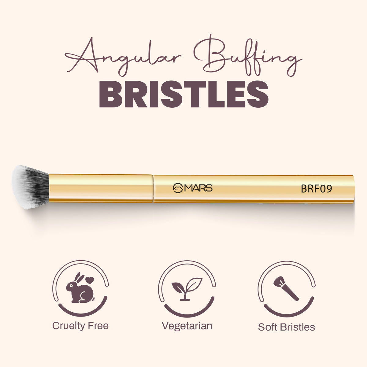 Mars Artist's Arsenal Angular Buffing Brush