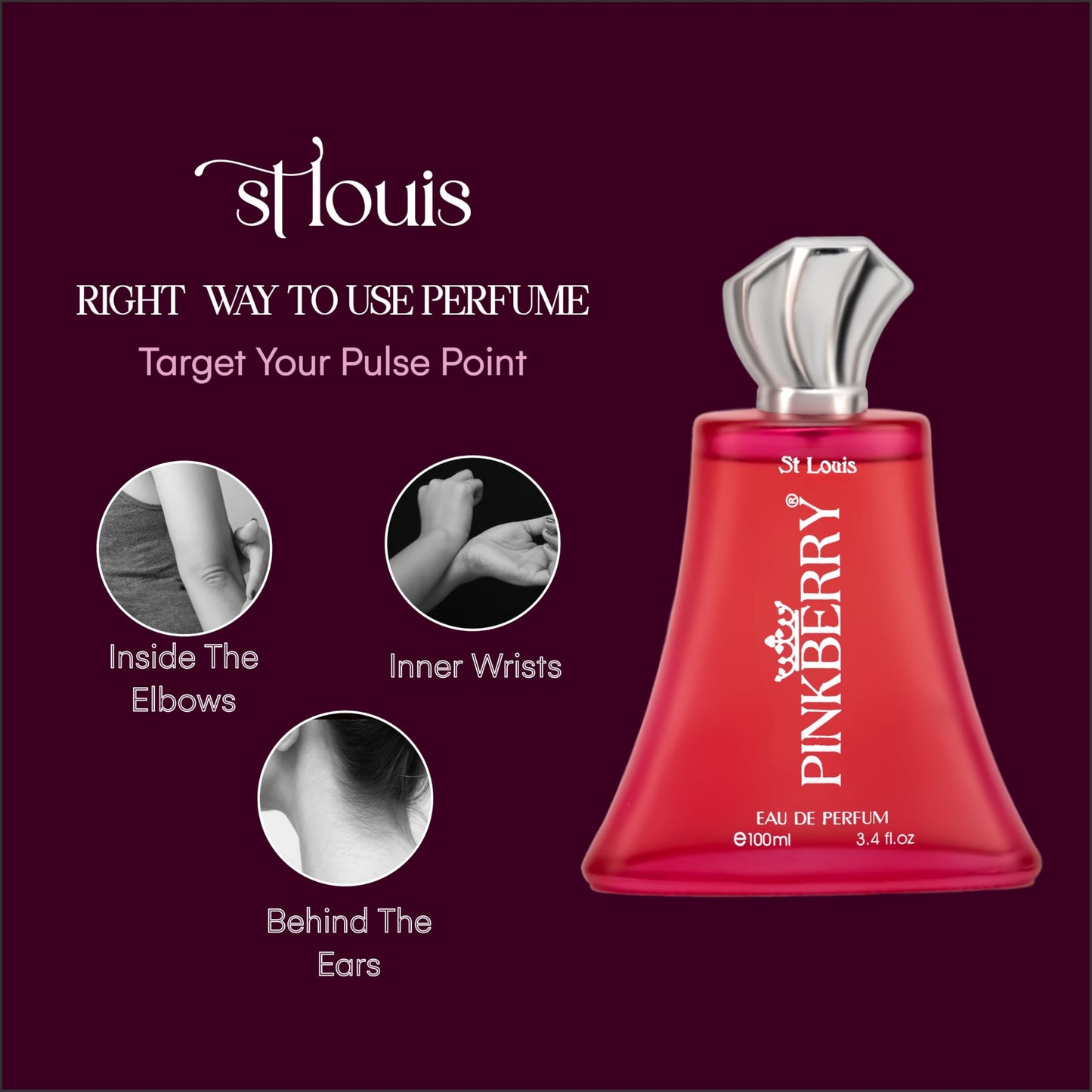 St Louis Pinkberry Original Eau De Parfum 100 ml