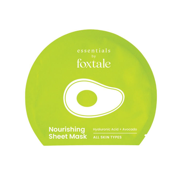 Foxtale Essentials Nourishing Sheet Masks - Hyaluronic Acid & Avocado
(26 g)