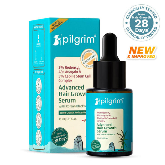Pilgrim 3% Redensyl 4% Anagain Advanced Hair Growth Serum (30ml)