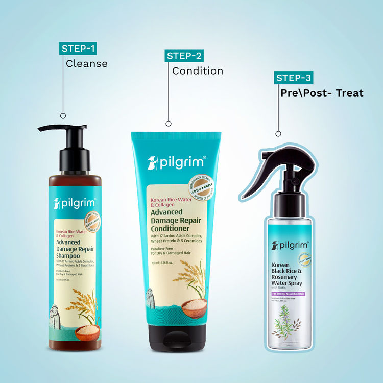 Pilgrim Spanish Rosemary Water Hair Spray with Biotin
(100ml)