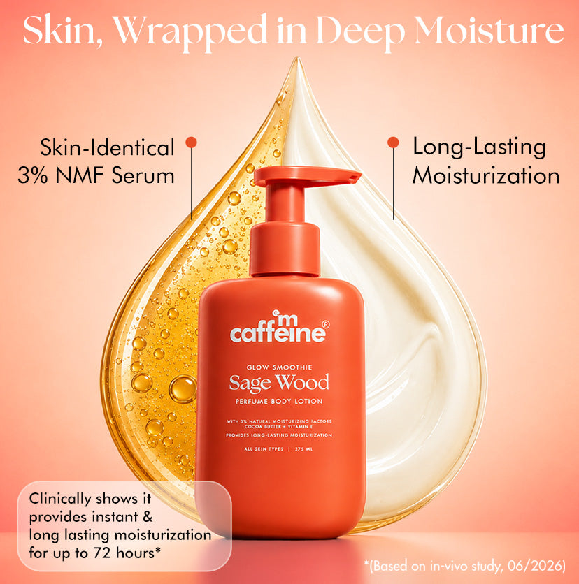 Mcaffeine Sage Wood Serum Perfume Body Lotion - 275ml