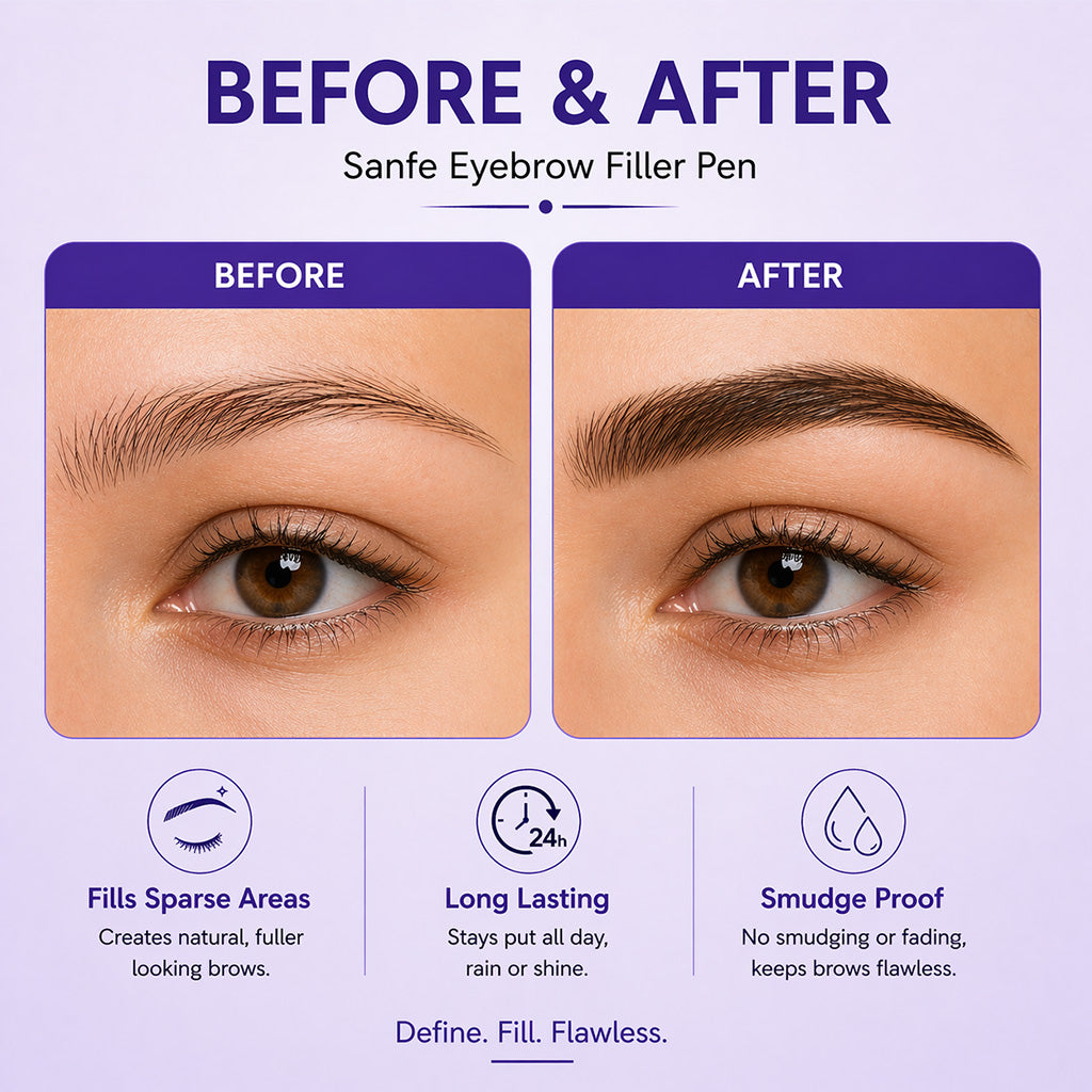Sanfe Eyebrow Filler Pen - Black