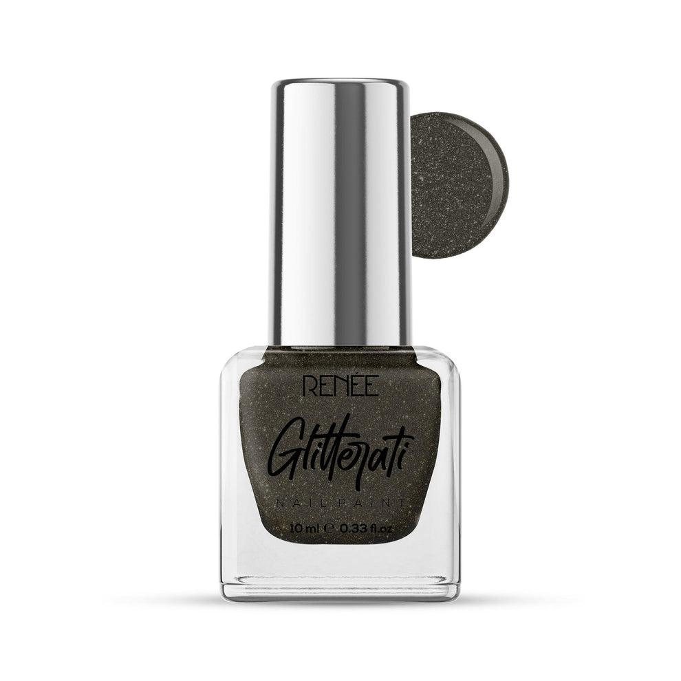 RENEE Glitterati Nail Paint (07 Galaxy Dust)