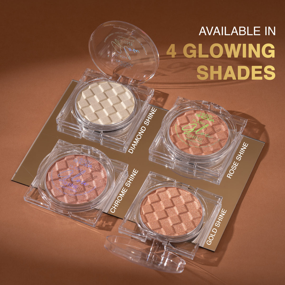 Hilary Rhoda Flash Glow Shine Highlighter (Rose Shine 02)