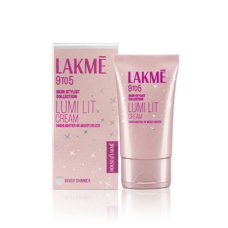 Lakme 9 To 5 Lumi Lit Cream Silver Shimmer (30g)