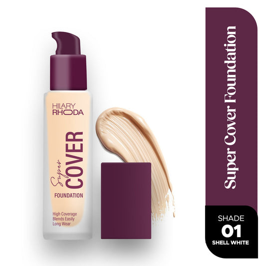 Hilary Rhoda Super Cover Foundation (Shell White 01)