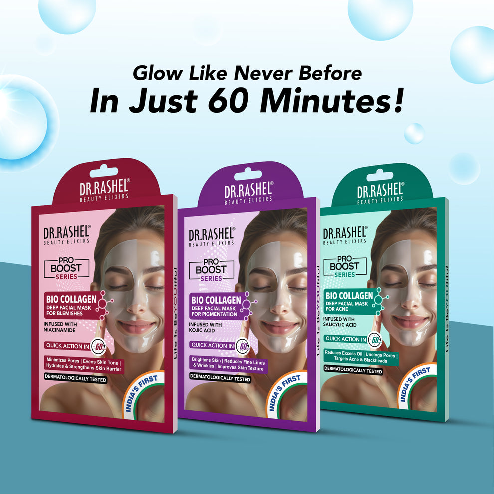Dr Rashel Bio Collagen Deep Facial Mask with Kojic Acid