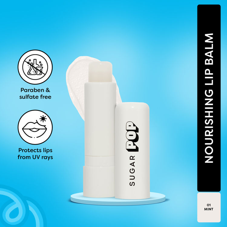 SUGAR POP Nourishing Lip Balm with SPF Shea-Butter & Avocado Oil (01 Mint)