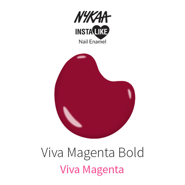 Nykaa Nail Enamel Viva Magenta Bold 309
(9ml)