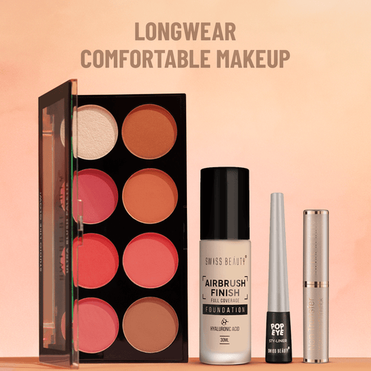 Swiss Beauty Ultra Blush Palette (Multi-Color-01)