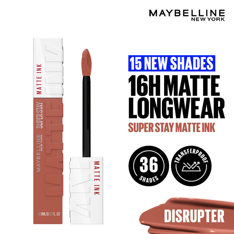 Maybelline Super Stay Matte Ink Liquid Lipstick(Disrupter)