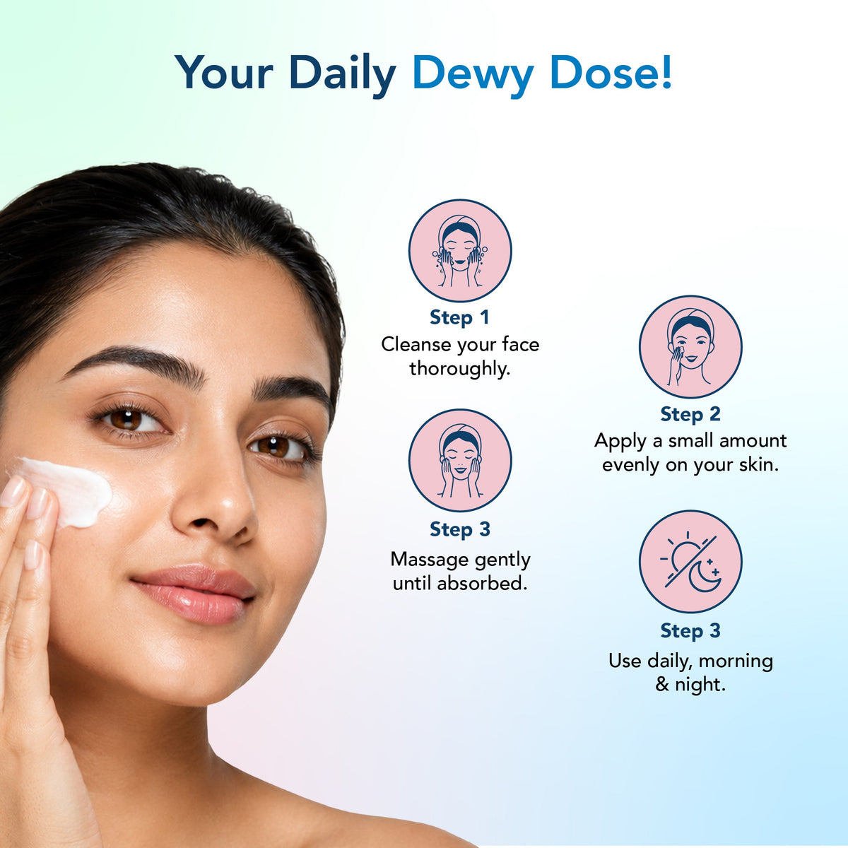 Dr Rashel Daily Moisturizer Cream - Korean Glass Skin Essence / 100ml