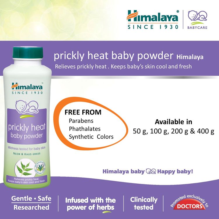 Himalaya Prickly Heat Baby Powder (100g)