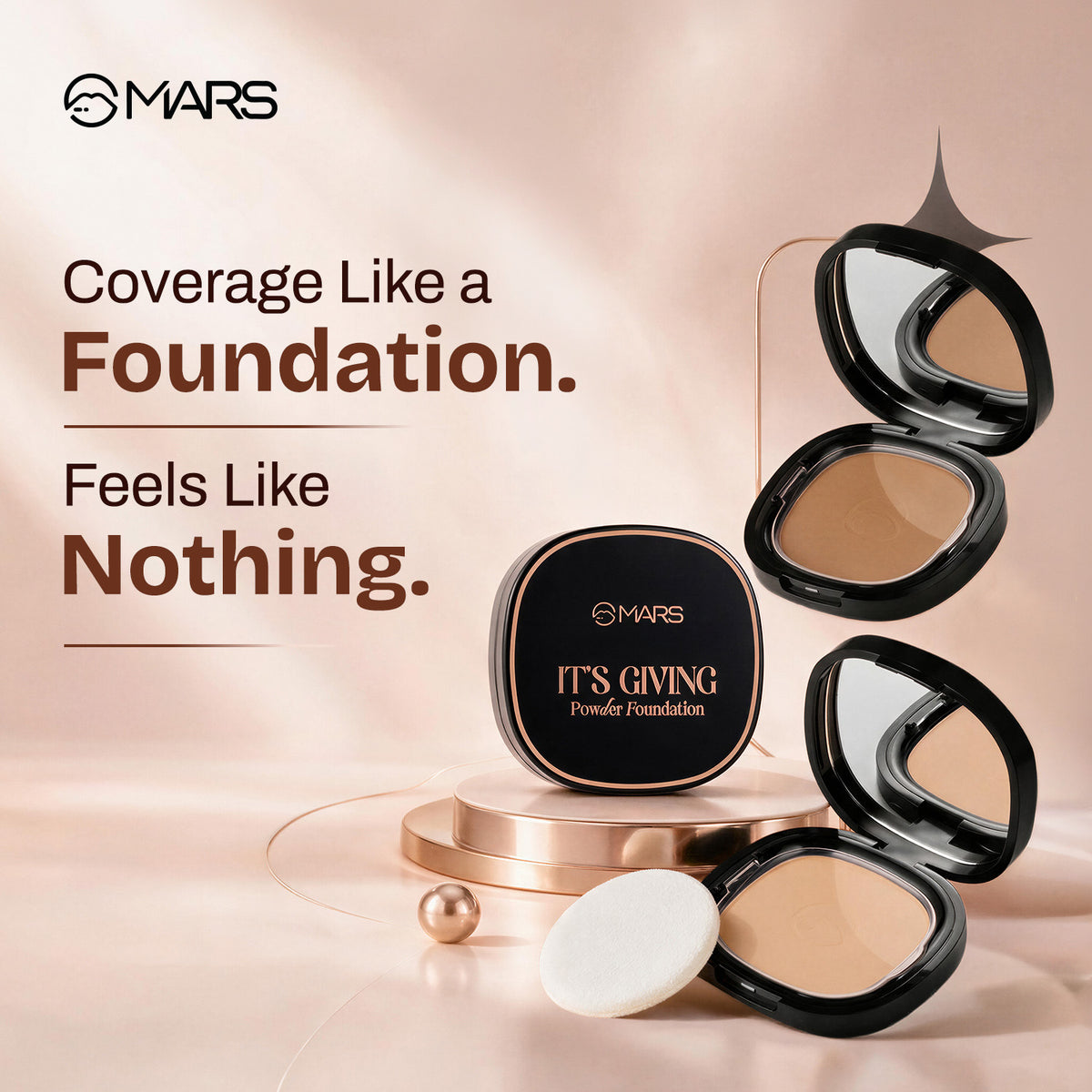 Mars It's Giving | Powder Foundation / 01 Icing