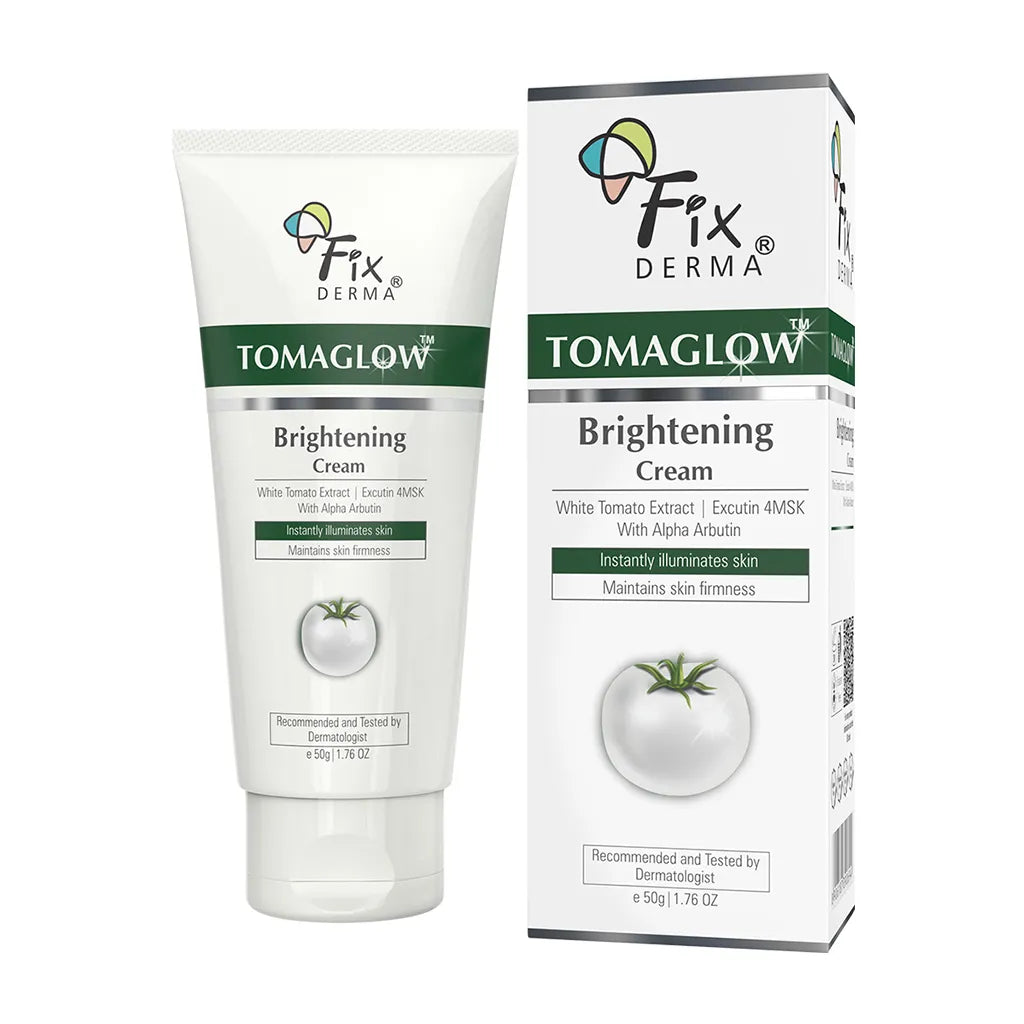 Fixderma Tomaglow Brightening Cream | Effectively Removes Tan & Brightens skin