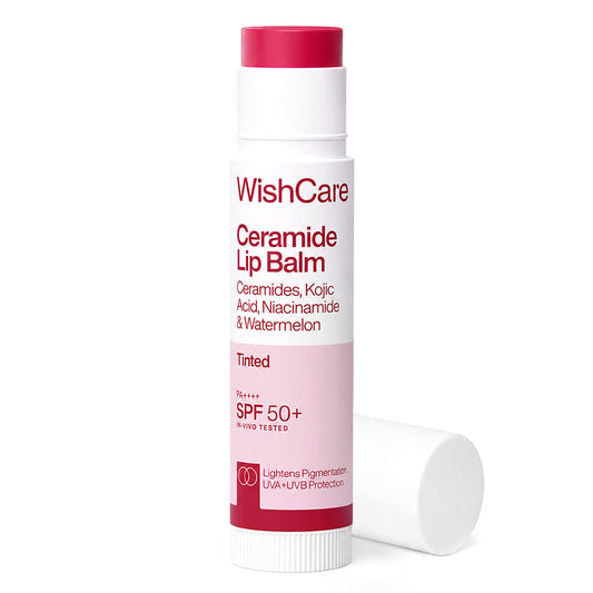 Wishcare Ceramide Lip Balm with SPF 50 PA+++ Natural Pink