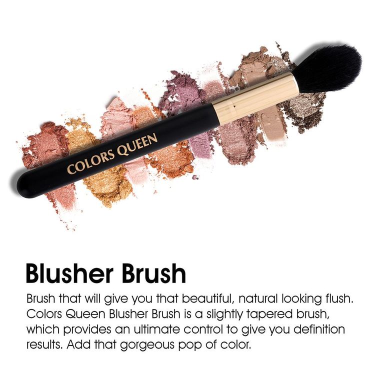 Colors Queen Soft Bristle Blusher Brush (8g)
