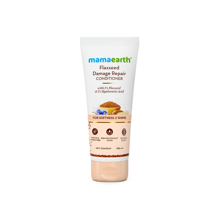 Mamaearth Flaxseed Damage Repair Conditioner (180ml)