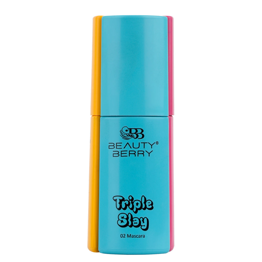 Beauty Berry Triple Slay 3 in 1 Eye Makeup Kit with Eyeliner, Mascara & Eyeshadow