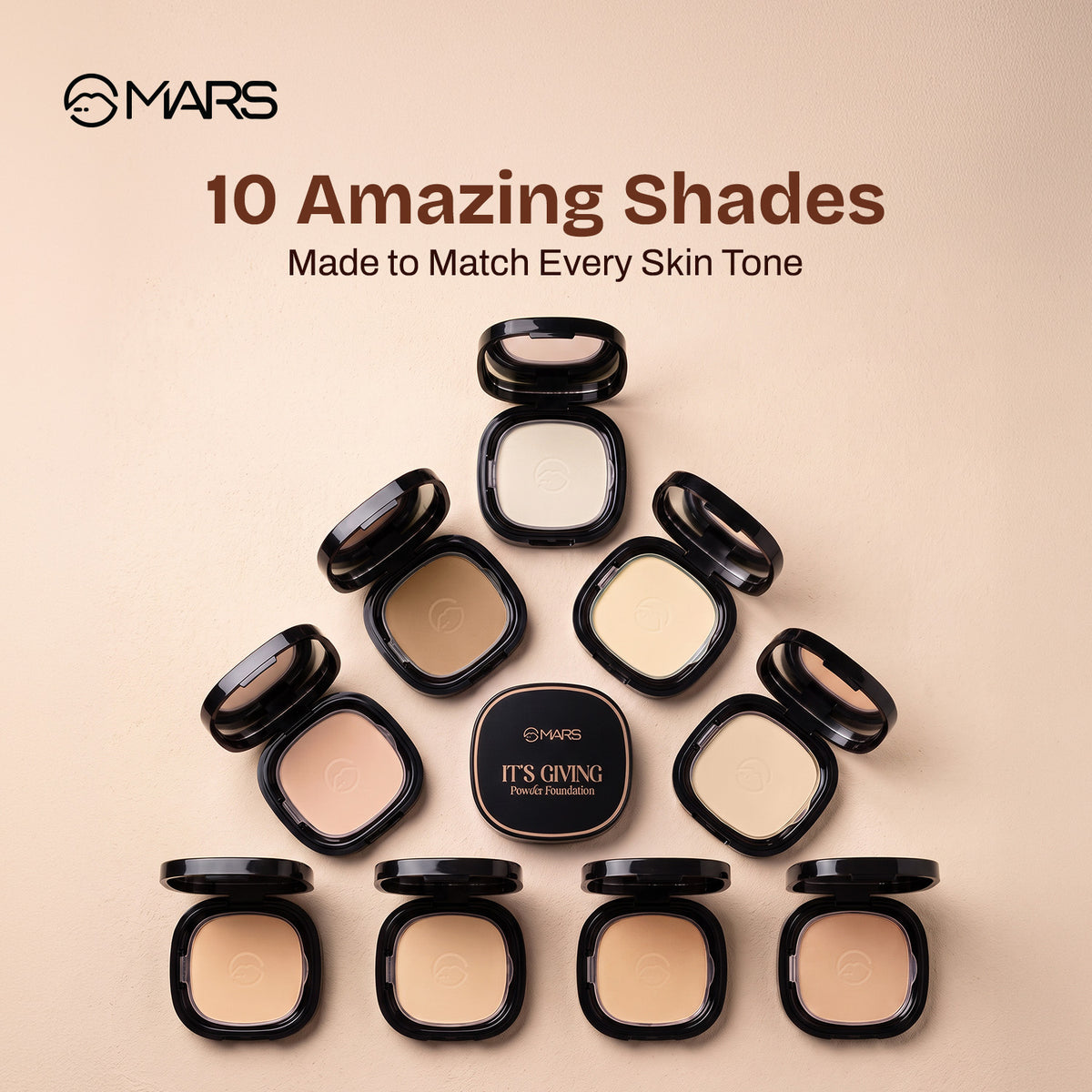 Mars It's Giving | Powder Foundation / 01 Icing