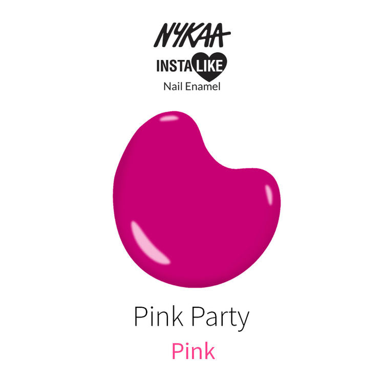 Nykaa InstaLike Long Lasting Nail Enamel - Pink Party 363
(9ml)