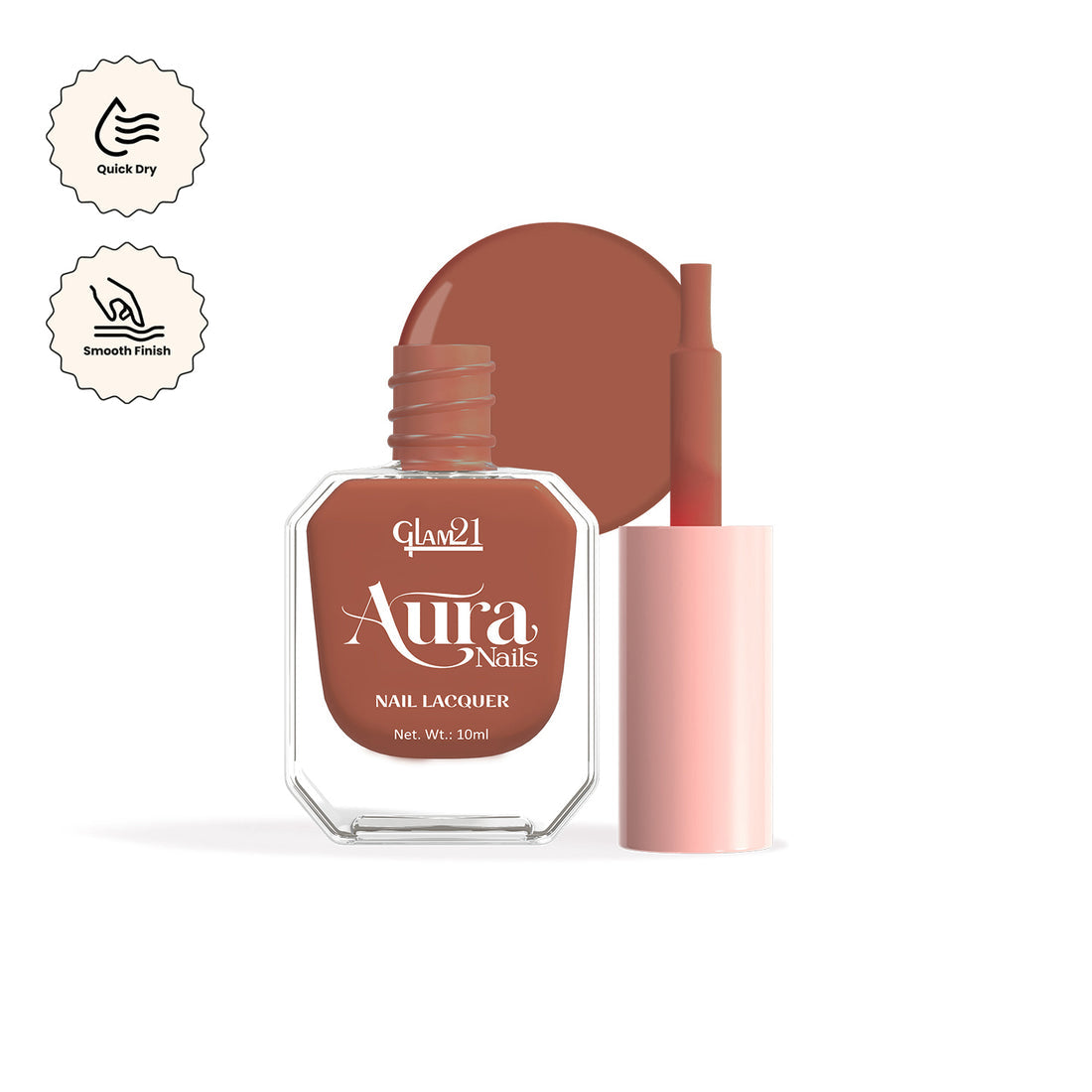 Glam21 Aura - Nail Lacquer (20Plush Nude)