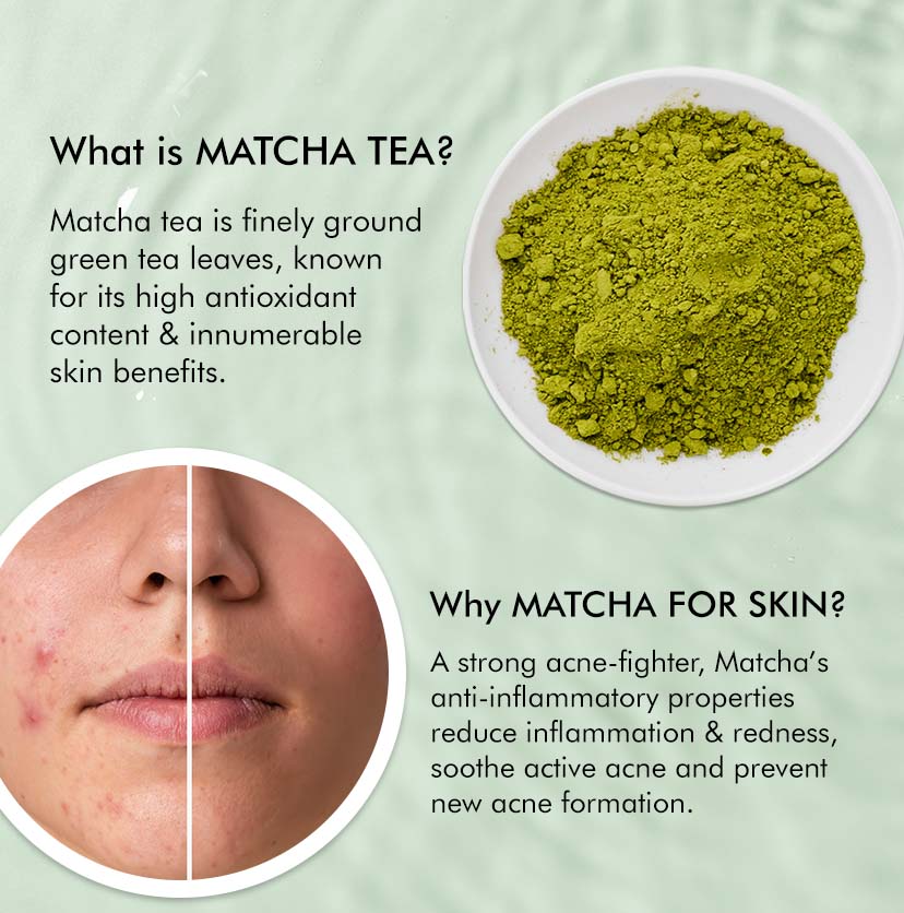 Mcaffeine 2% Salicylic Acid Niacinamide & Matcha Tea Face Wash - 100 ml