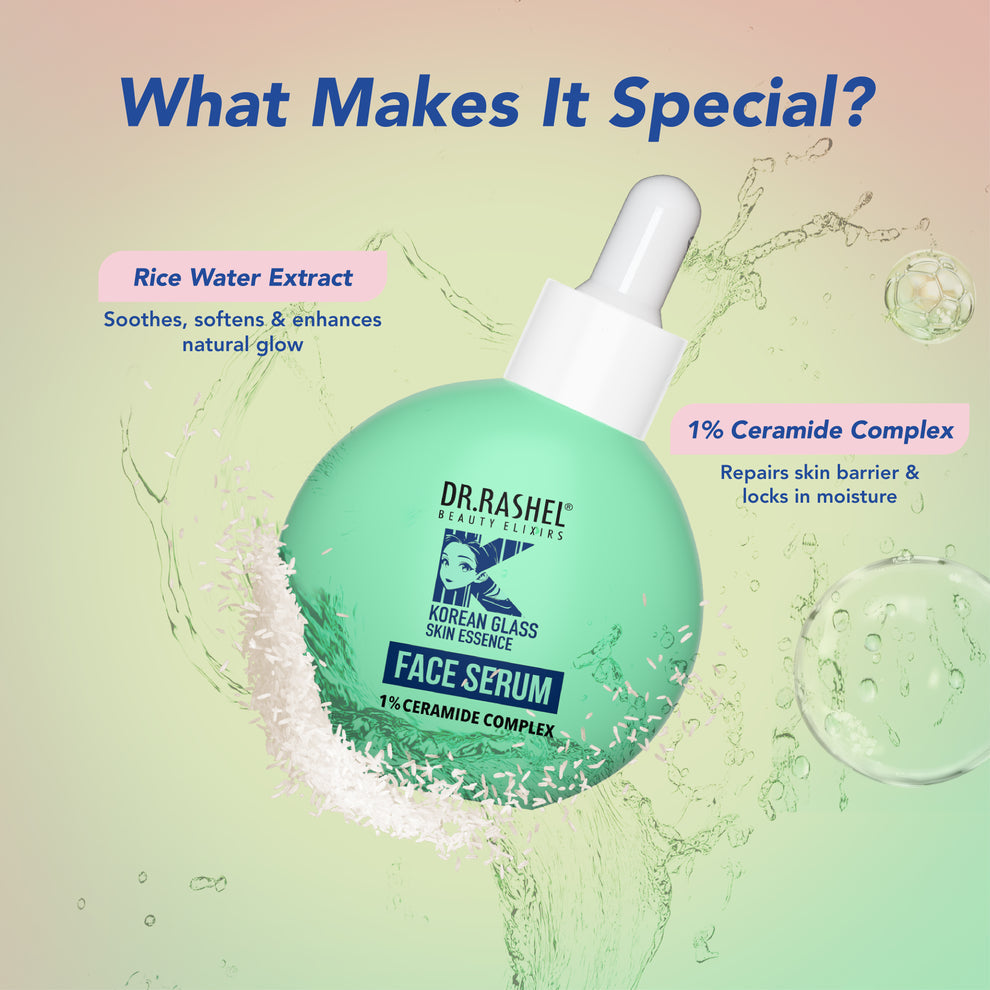 Dr Rashel Korean Glass Skin Essence Face Serum - 30 ml