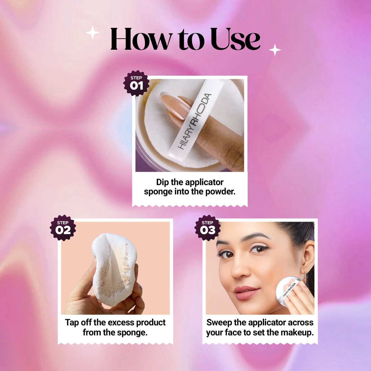 Hilary Rhoda Bake Out Loose Powder (Translucent 01)